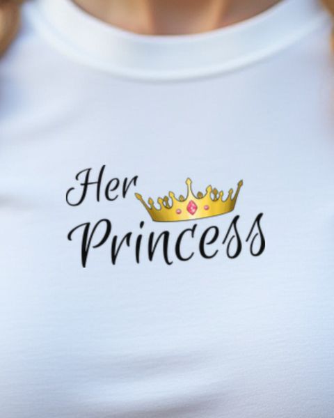 Her Princess - Cute Matching Couple Design for Lovers
