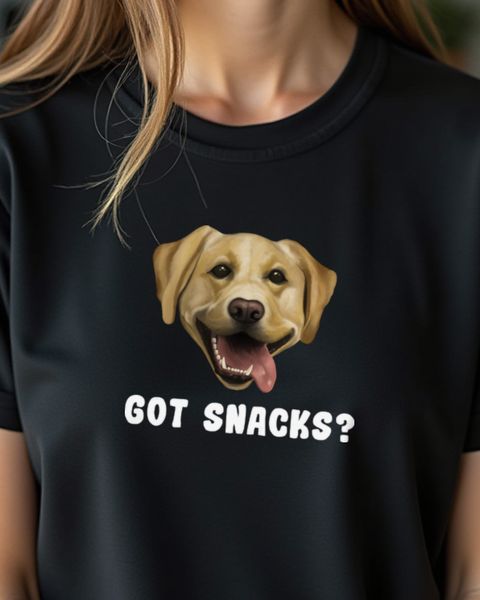 Labrador Got Snacks - Lustiges Hundemotiv für Labbi Fans
