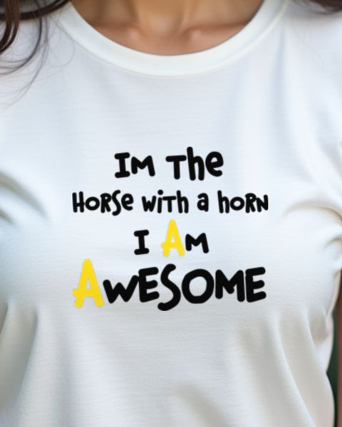 I Am Awesome - Lustiger Spruch für Selbstbewusste