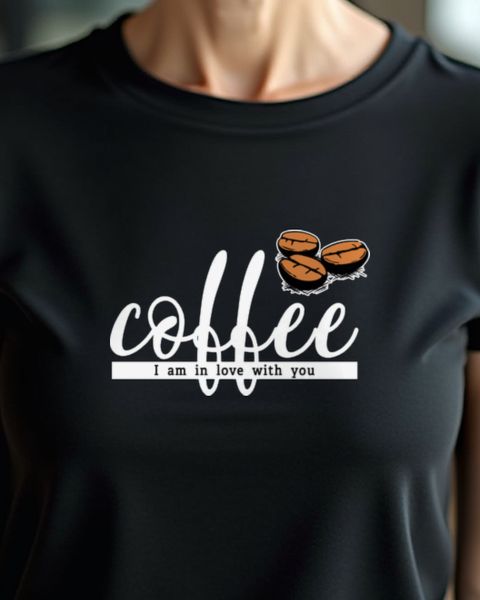 I am in love with Coffee - Gift for Coffee Romantics