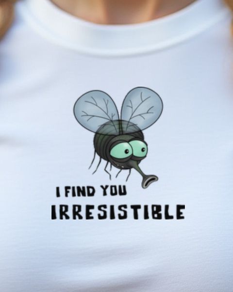 I Find You Irresistible - Funny Fly Love Saying