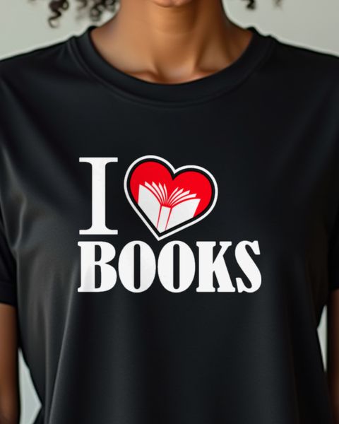 I love Books and Reading - Geschenk für Leseratten