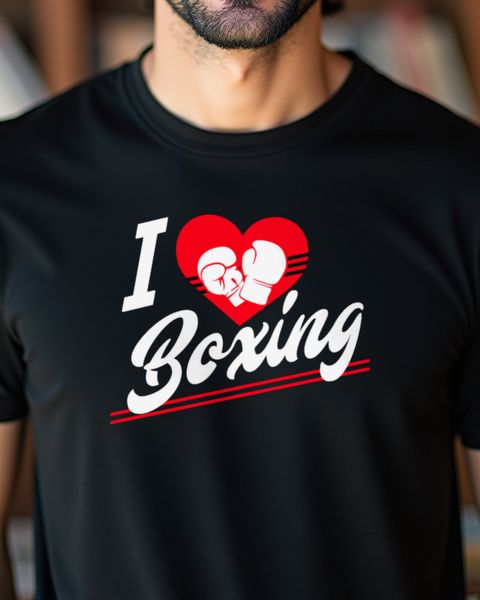 I love Boxing - Geschenk für Boxer und Kampfsportler