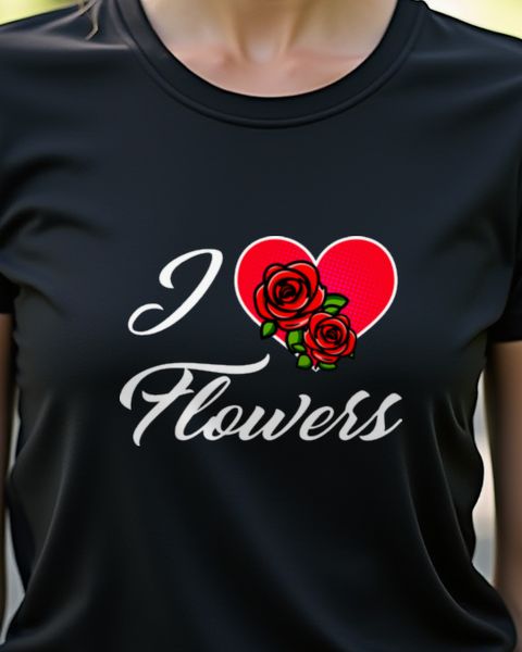 I love Flowers - Gift for Flower Lovers and Gardeners