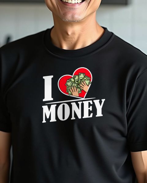 I love Money - Funny Gift for Future Millionaires
