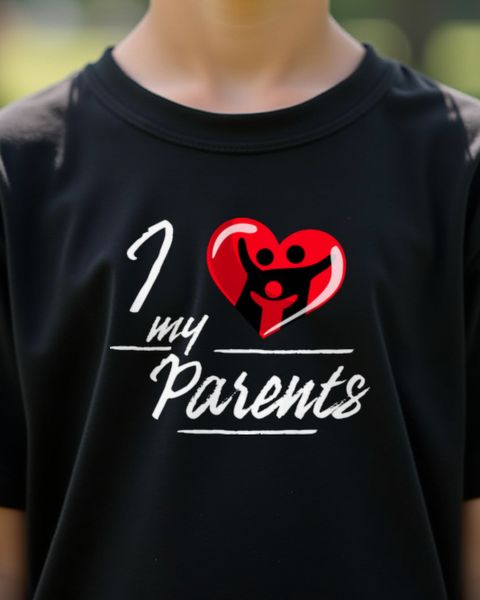 I love my Parents - Geschenk für Mama und Papa