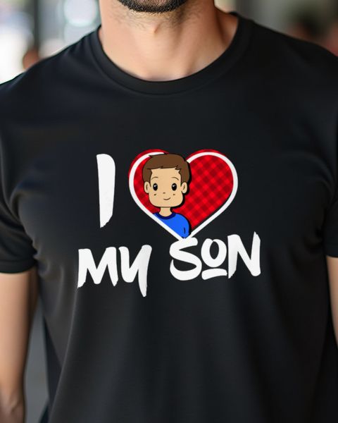 I love my Son - Geschenk für stolze Mama und Papa