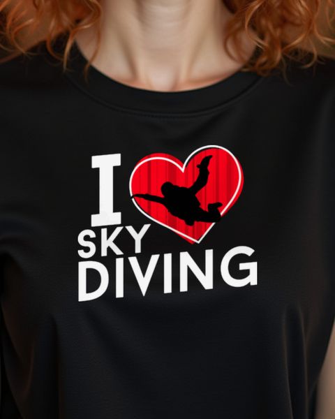 I love Sky Diving - Gift for Skydivers and Thrill Seekers