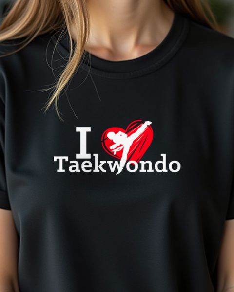 I love Taekwondo - Geschenk für Kampfsportler