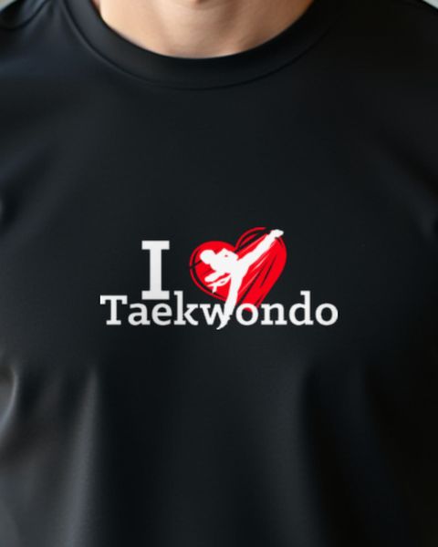 I love Taekwondo - Gift for Martial Arts Fans