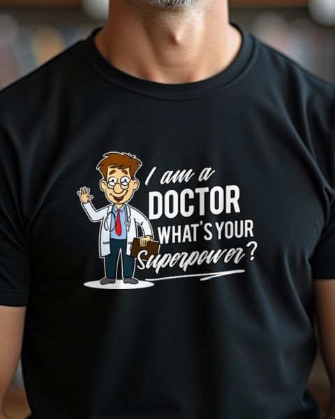 I’m a Doctor What’s your Superpower - Arzt Shirt