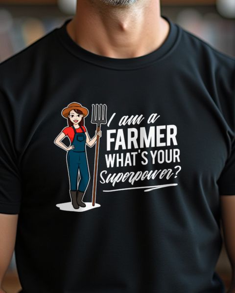 I’m a Farmer What’s your Superpower - Landwirt Geschenk
