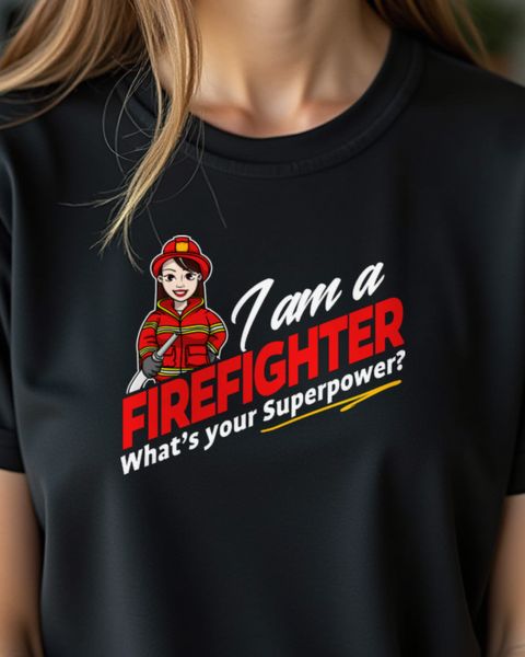 I’m a Firefighter What’s your Superpower - Feuerwehrfrau