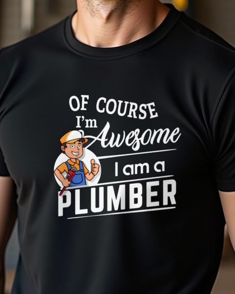 I’m a Plumber, I’m Awesome - Funny Plumber Shirt