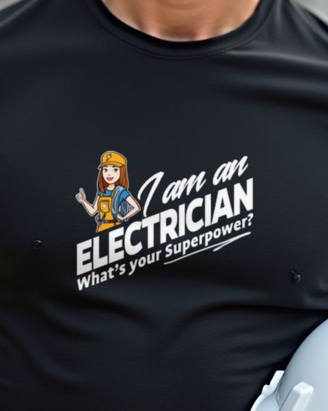 I’m an Electrician What’s your Superpower - Elektriker