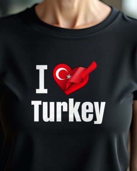Ich liebe die Türkei - Herz und Flagge für Türkei-Fans