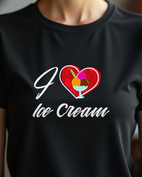 I Love Ice Cream - Sweet Summer Ice Cream Lover Design