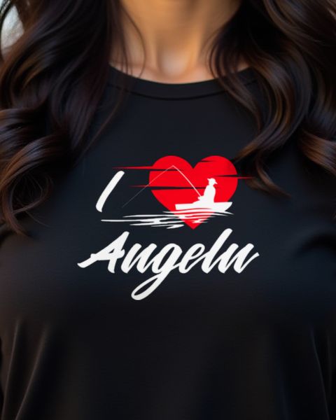 Ich liebe es zu Angeln - Lustiges Geschenk für Angler