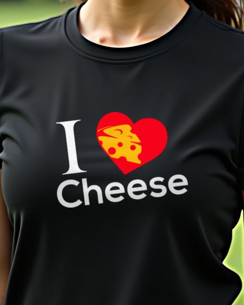 I love Cheese - Funny Gift for Cheese Lovers and Foodies