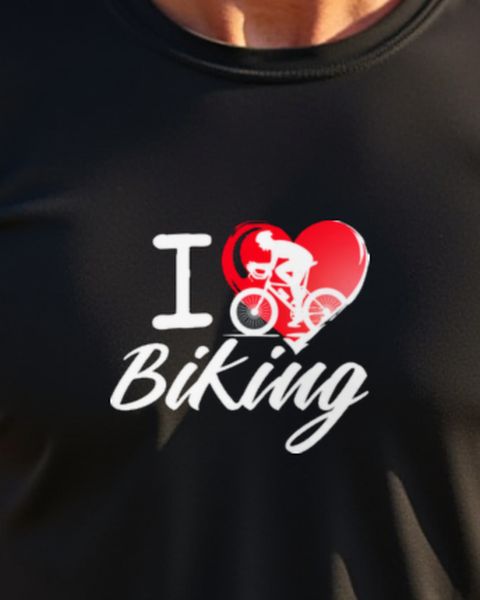I Love Biking Mountain Bike - MTB Cyclist Gift