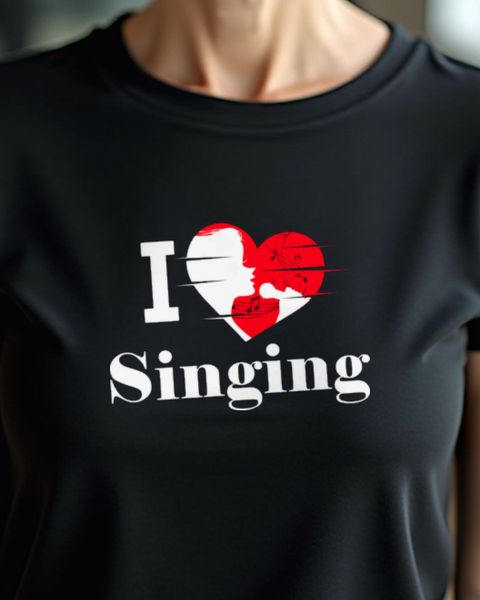 Ich liebe Singen - Geschenk für Sänger und Chor Fans