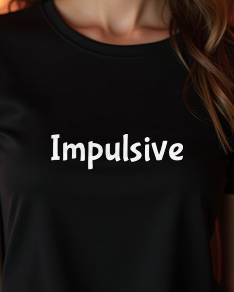 Impulsive - Lustiger Spruch für spontane Menschen