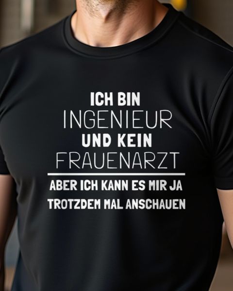 Ingenieur und kein Frauenarzt - German Engineer Joke