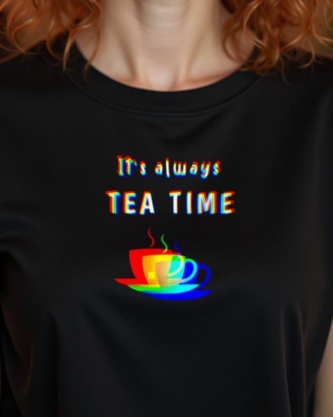 Immer Zeit für Tee - It is always tea time Teetrinker