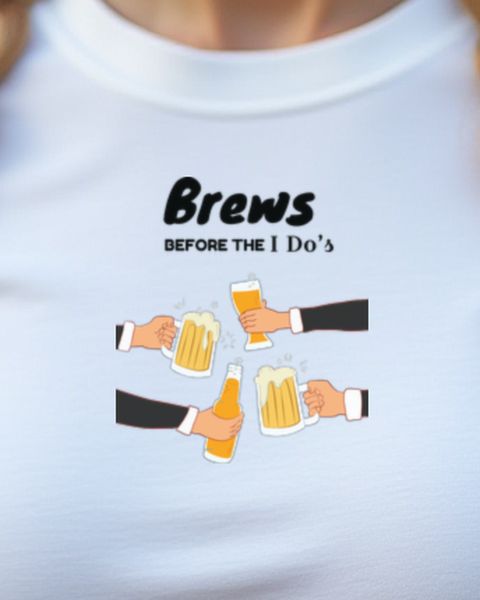 JGA Bachelor Brews - Junggesellenabschied Bier Shirt