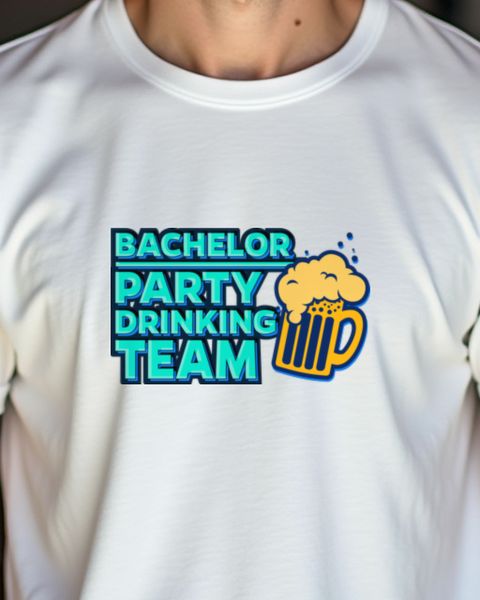 JGA Bachelor Party Drinking Team - Männer Shirt