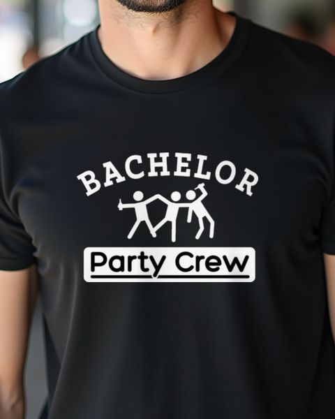 Junggesellenabschied Crew - JGA Gruppenshirt Männer Frauen