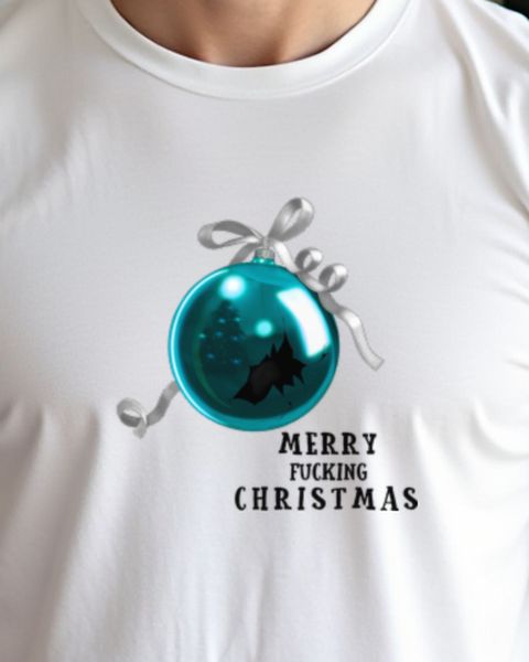 Broken Christmas Ornament - Funny Anti Christmas Design