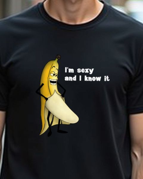 Freche Banane Kinky und Sexy - Lustiges Obst Motiv