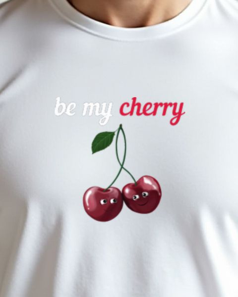 Be My Cherry - Cute Valentine’s Day Cherry Design