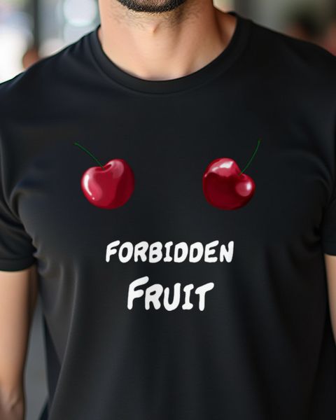 Freche Kirschen - Forbidden Fruit - Lustiges Kirsch Motiv