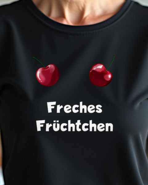 Kirschen Freches Früchtchen - Lustiges Obst Motiv