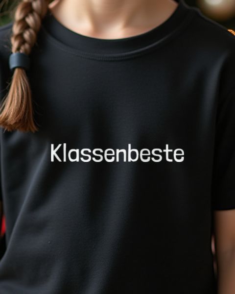 Klassenbeste - Lustiger Spruch für Schülerinnen