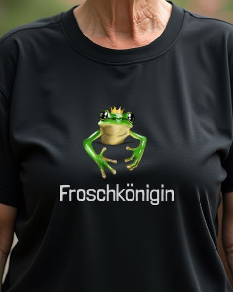 Kleiner süßer Frosch Froschkönigin - Frosch Geschenk Frauen