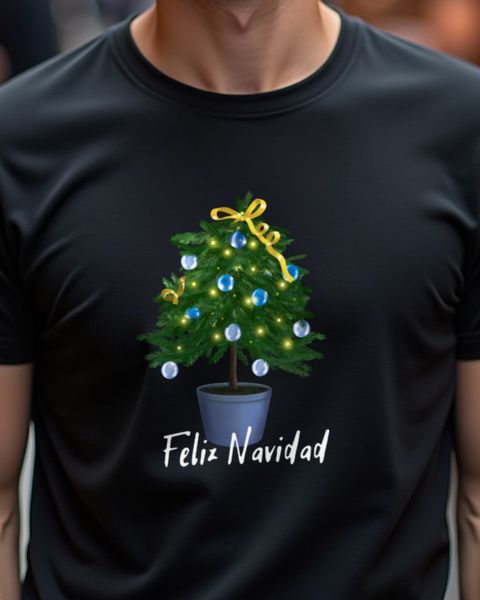 Kleiner Weihnachtsbaum Feliz Navidad - Spanisches Motiv