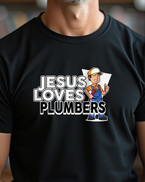 Jesus Loves Plumbers - Christian Plumber Gift
