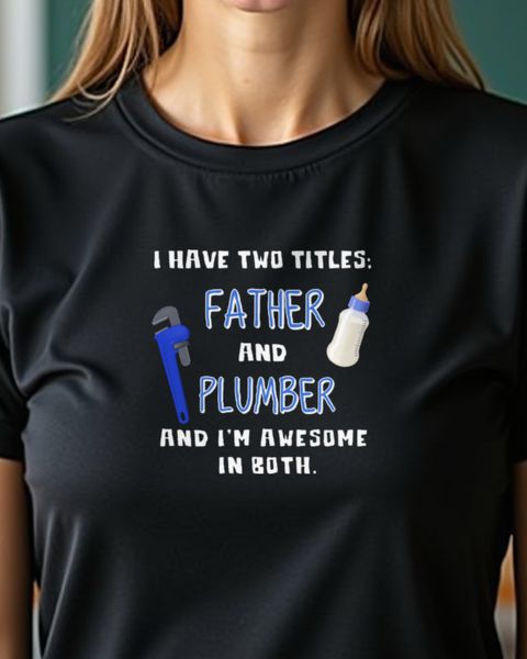 Klempner und Vater - Plumber Dad Father’s Day Gift