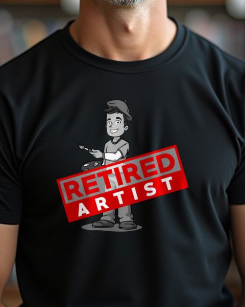 Künstler im Ruhestand - Lustiges Rente Geschenk Kunst
