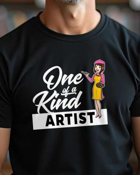One of a Kind - Künstlerin Geschenk mit Spruch