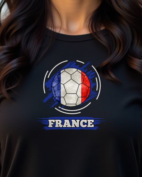 Länderflagge Frankreich - Fan Motiv für Frankreich-Fans