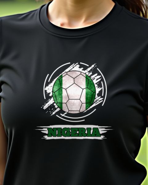 Länderflagge Nigeria - Fan Motiv für Heimatliebe