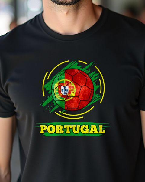 Länderflagge Portugal - Fan Motiv für Heimatliebe