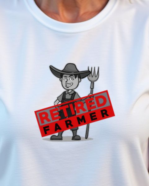 Retired Farmer - Funny Retirement Gift for Farmers