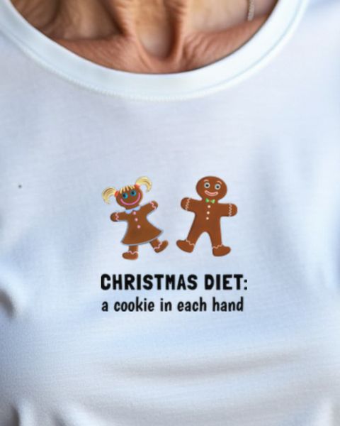 Lebkuchen Diät Kekse - Lustiger Weihnachts Diät Spruch