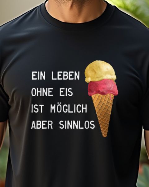 Life Without Ice Cream Is Pointless - Funny Summer Shirt
