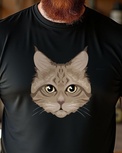 Maine Coon Katze - Katzenporträt für Katzenfans